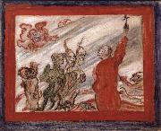 James Ensor Devils Tormenting a Monk oil painting